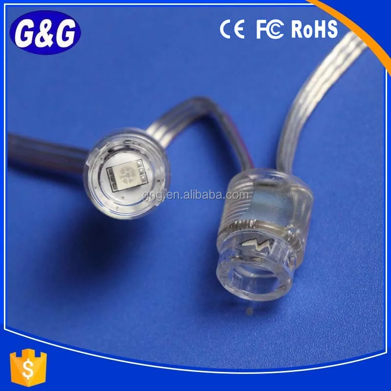 Diameter 16mm SMD5050 rgb full color DC5V 16mm led pixel light outdoor pixel led light