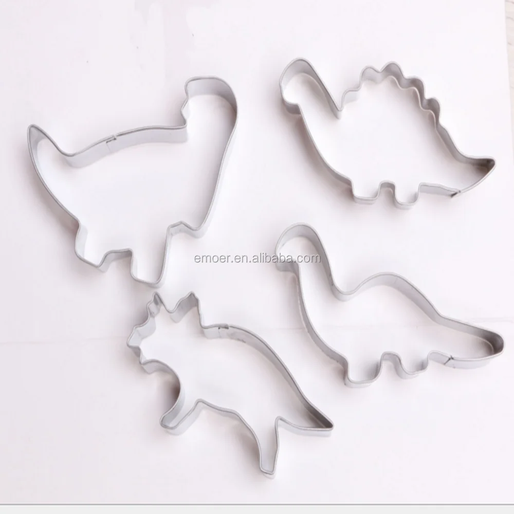 EMOER stainless steel dinosaur mold