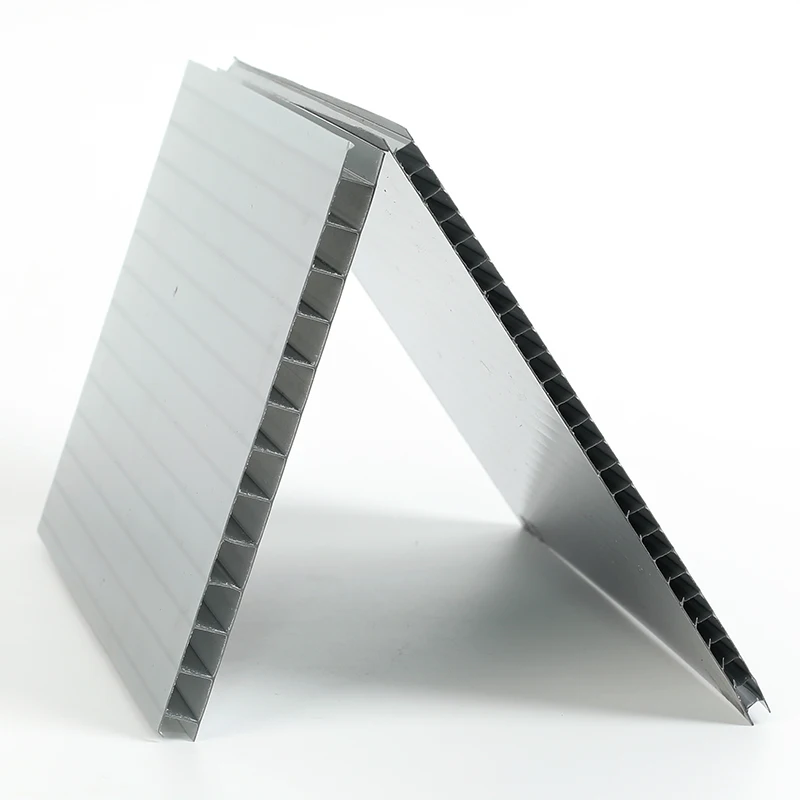 Wholesale twin wall thin polycarbonate sheet for parking shed