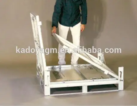 1000L Galvanized Steel 304 Collapsible IBC container