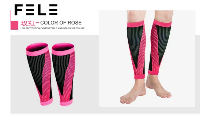 Calf Compression Sleeve - Lower Leg Graduated Compression Support Socks For Shin Splint, Reovery, Runners, Running