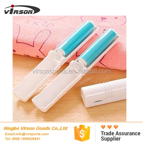 
Super Sticky Reusable Washable Silicone Lint Roller With Cover 