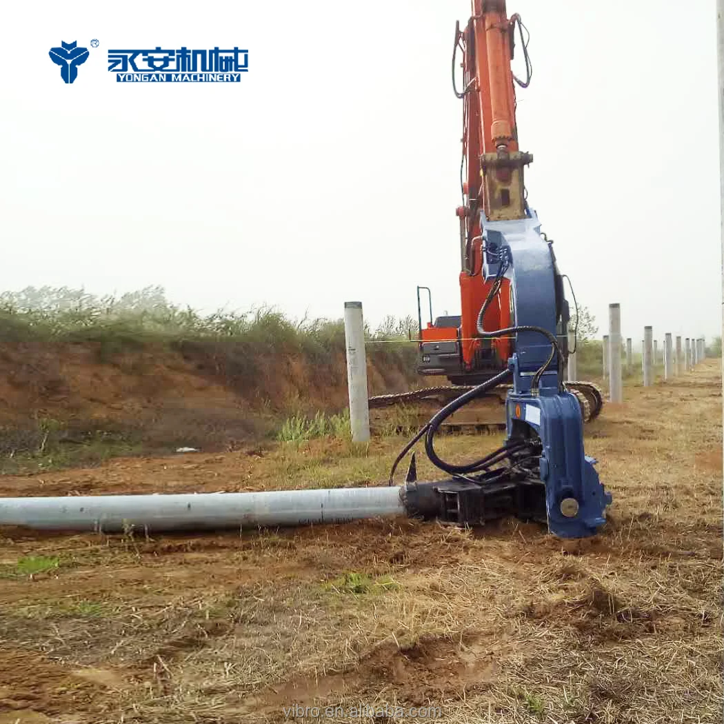 Widely Applied piling Machines V450 Excavator attachment