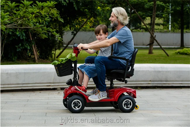 Mobility folding disabled scooter