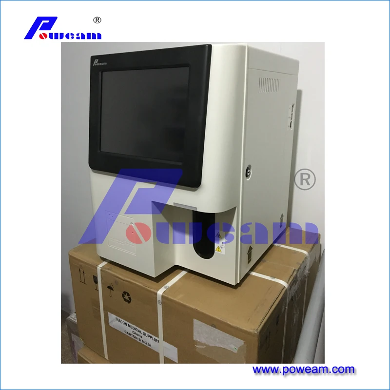 Best Price Medical Laboratory Equipment Cbc 3 Part Hematology Analyzer