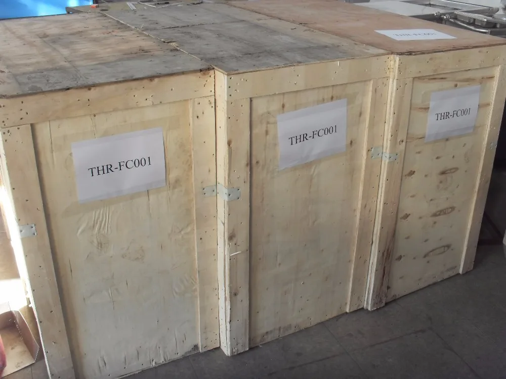 2018 THR-FC001 больницы нержавеющей стали электрическая тележка для еды из передвижная тележка