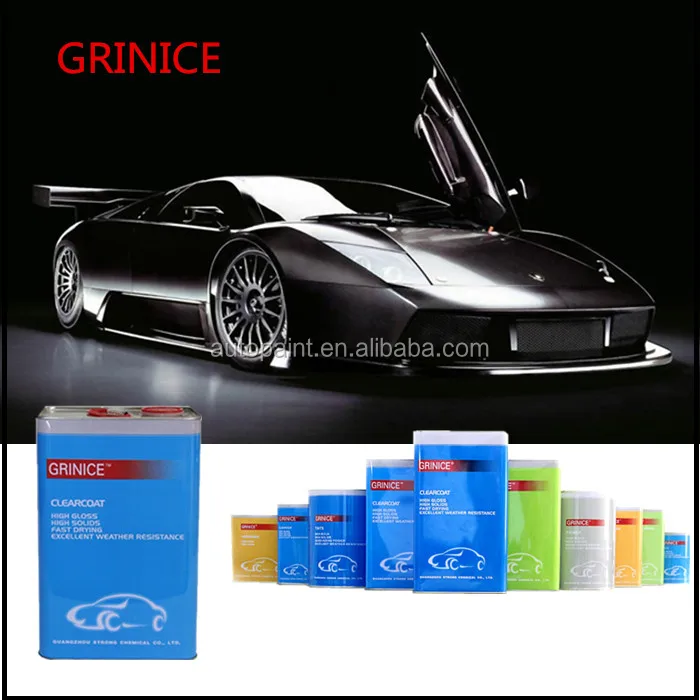 High gloss heat resistant automotive clear coat spray paint