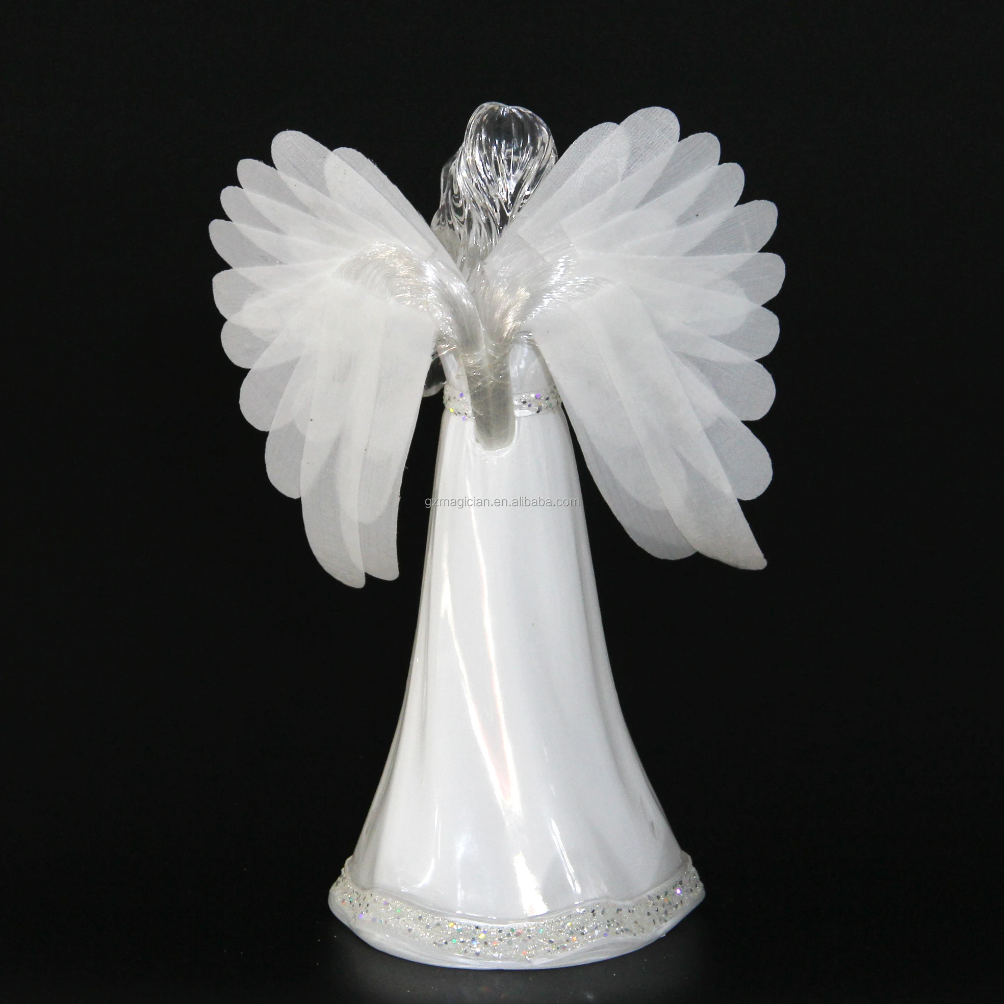 
battery operated led light color changing unique praying angel led ornament gifts home decor & festival celebrations 