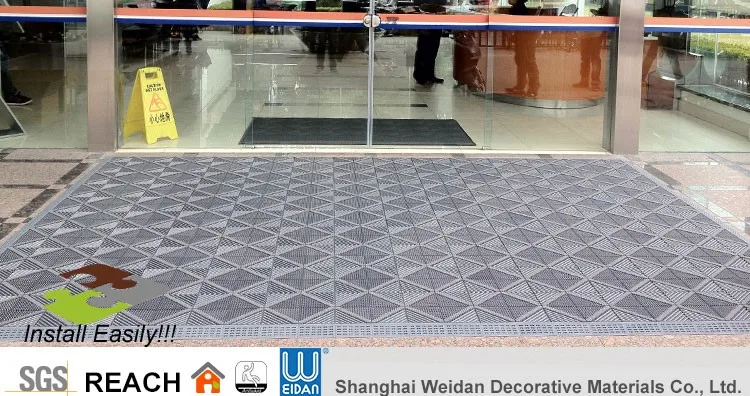 Good selling pvc floor tiles interlocking bangladesh price