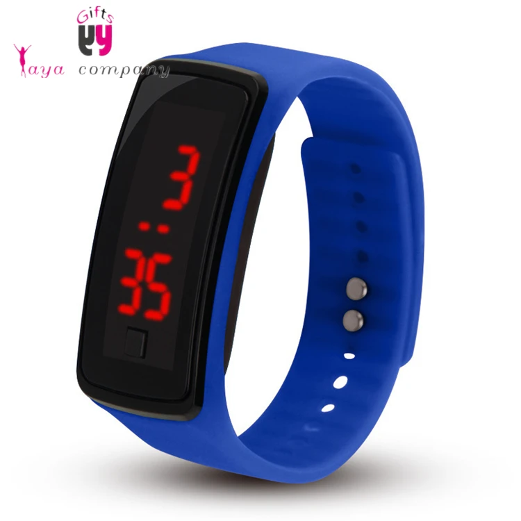 Cheap Womens Mens Digital Led Silicone Smart Watch Sport