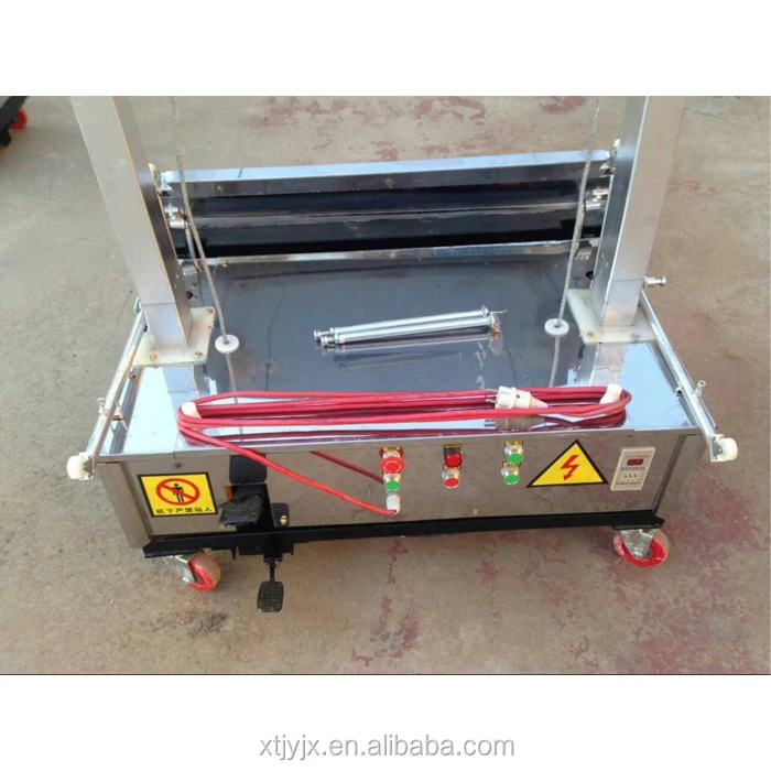 For wall automatic ceiling plastering machine