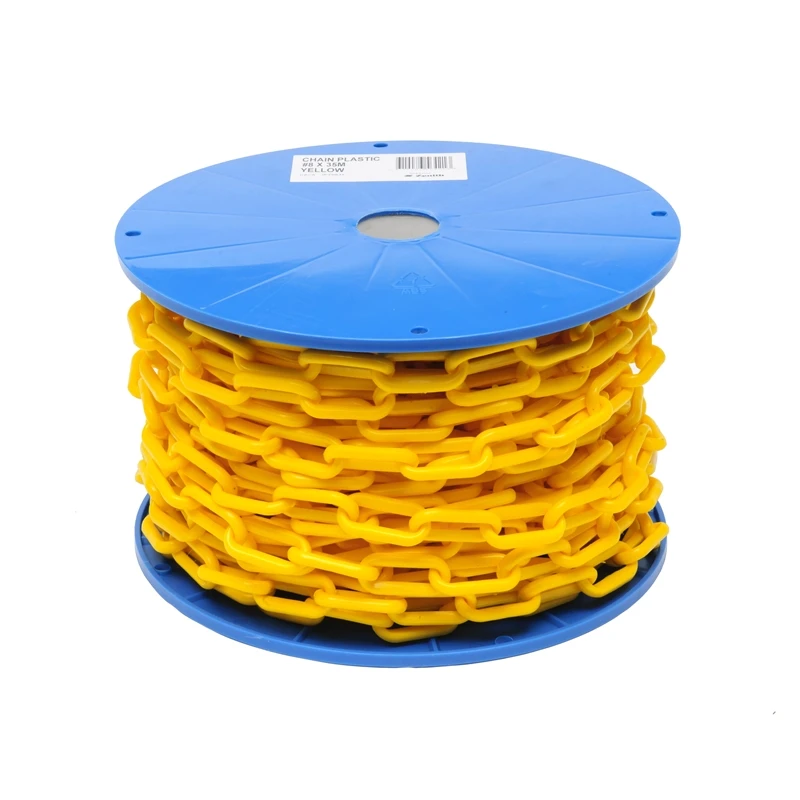 Китайская цветная дорожная безопасная пластиковая цепь с покрытием