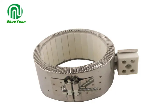 Electric extruder round ceramic band heating  heater element