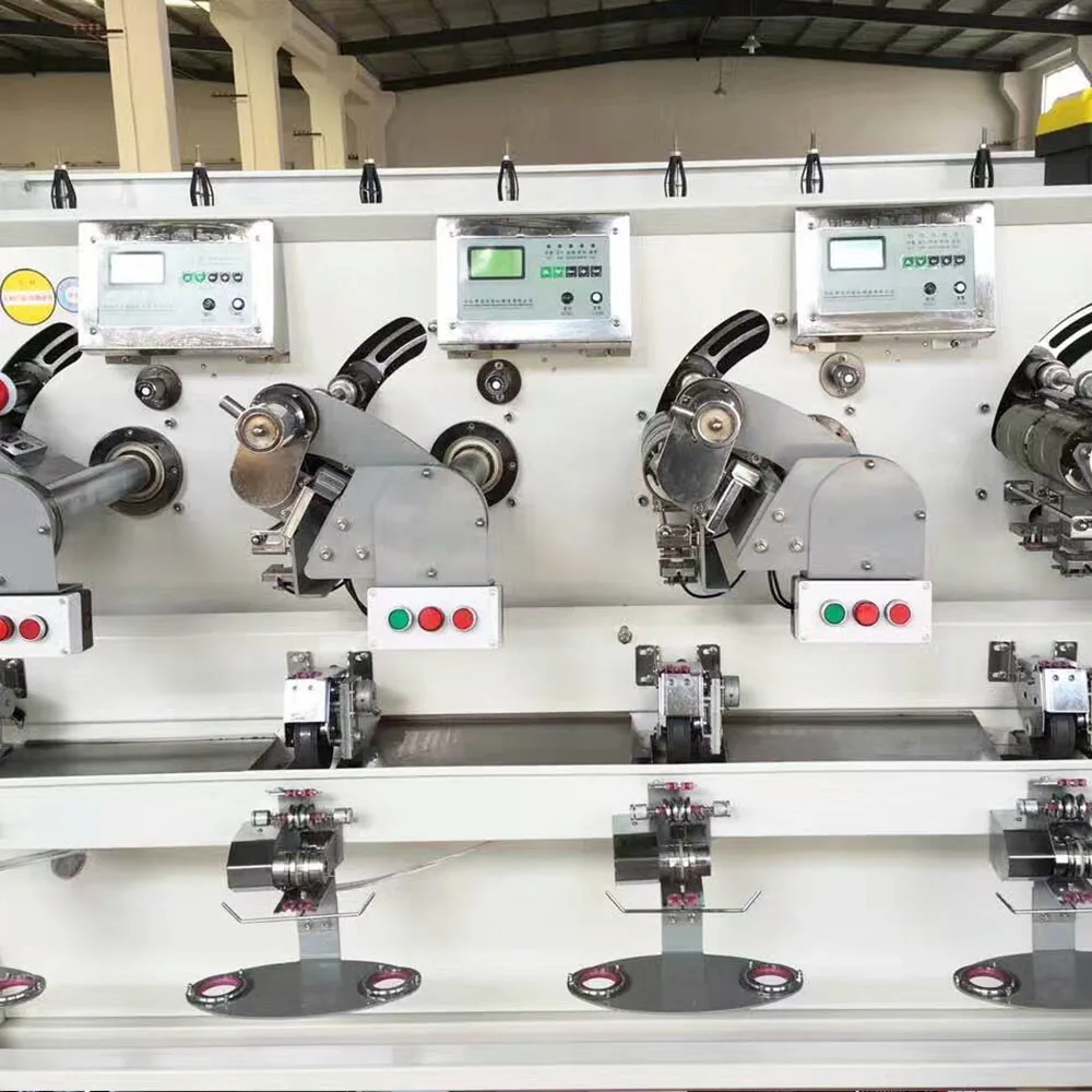 Automatic sewing thread cone / bobbin winder