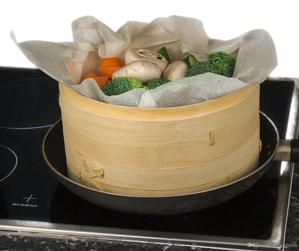 Wholesale mini dim sum square bamboo steamer basket for sale