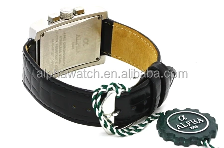 Tachymeter chronograph watch