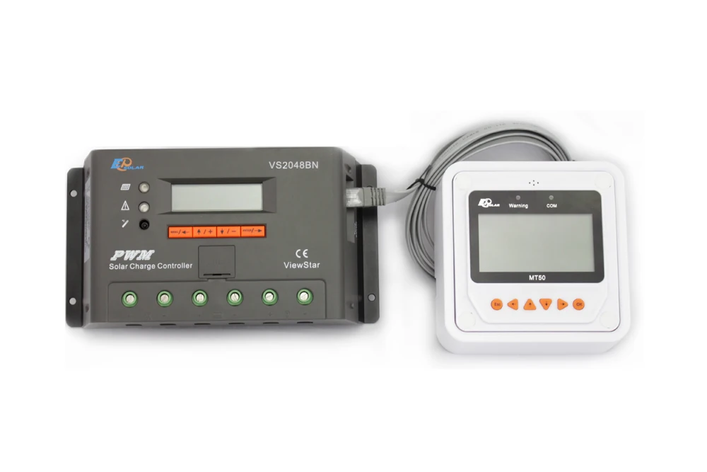 VS2048BN 20A 12V/24V36V48V PWM Solar Charger Controller