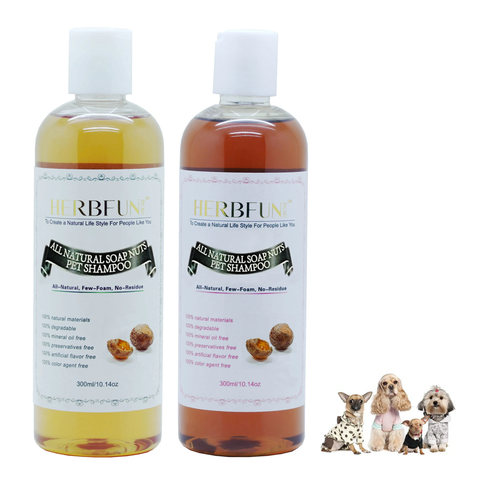 
PH Balanced Natural Organic Dog Shampoo 