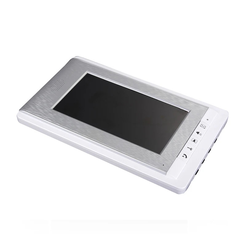
the best selling V70C-ID villa video door phone 7" TFT screens and intercom with ID card to unlock 4 keys 