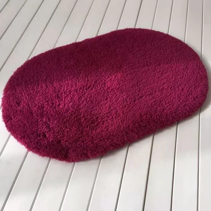 I @ home утолщенный Овальный нескользящий коврик для ванной комнаты