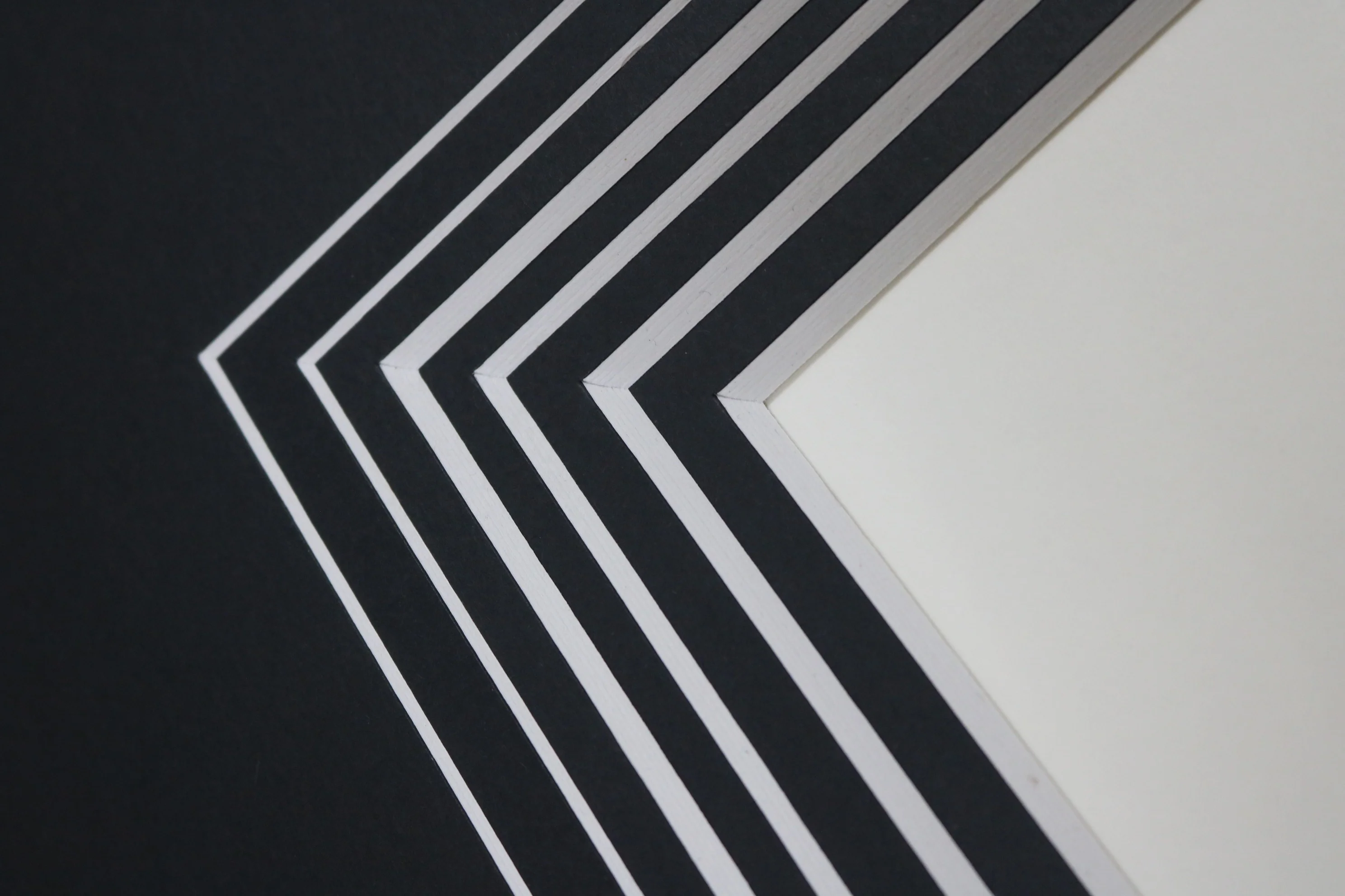 Single matboard/Custom single matboard for picture frame/passpartout
