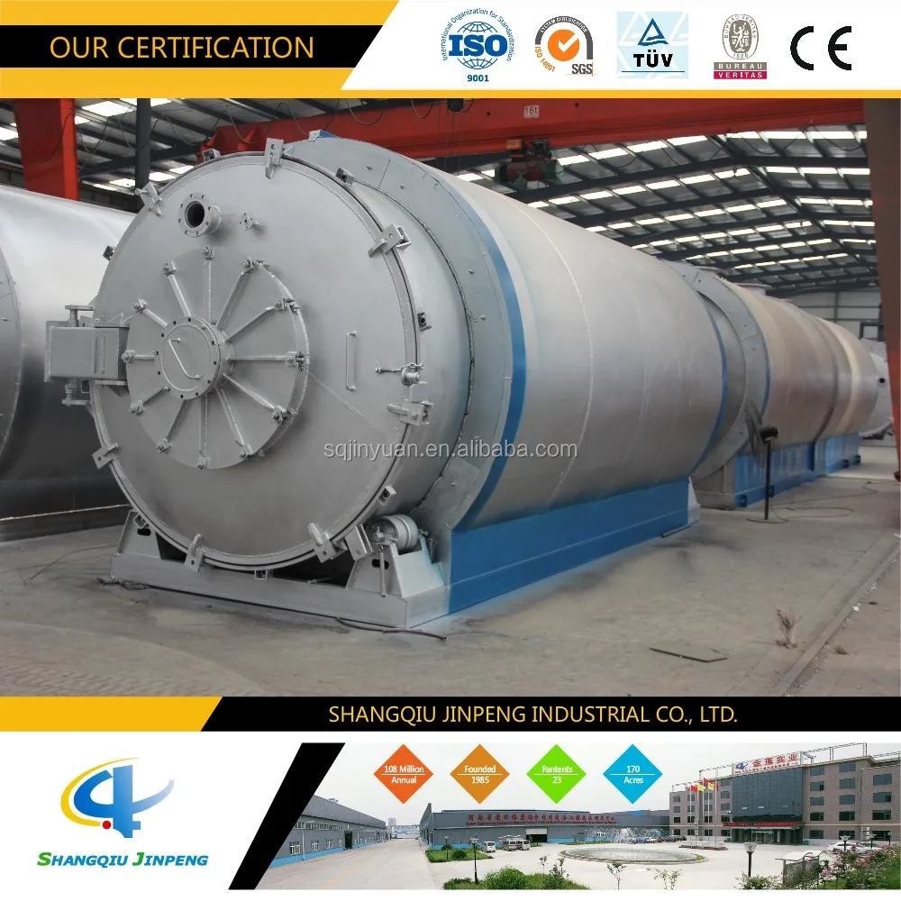 Профессиональные Отходов Пиролиза Шин/Переработки Растительного Масла с CE, SGS, ISO