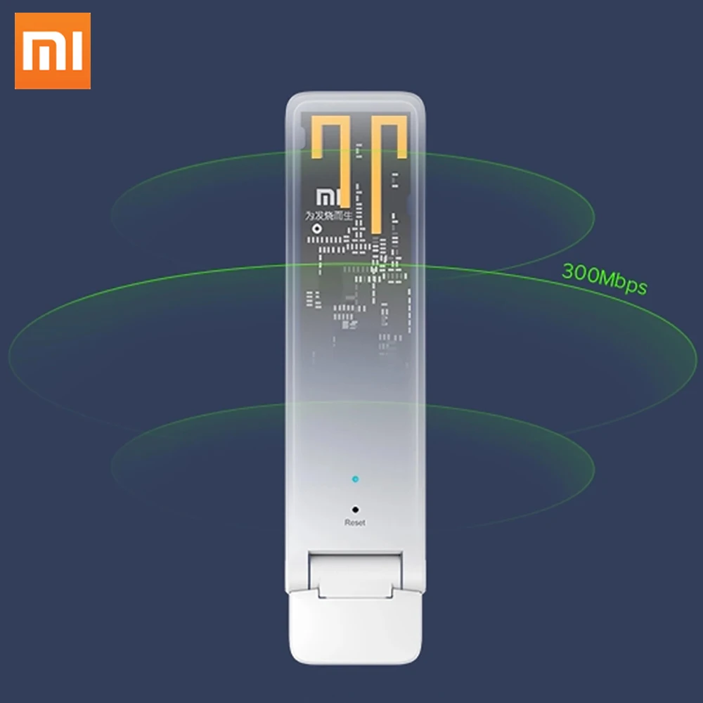 
International Original Xiaomi MI 2.4Ghz WIFI Amplifier 2 Wireless Wifi Signal Range Extender 