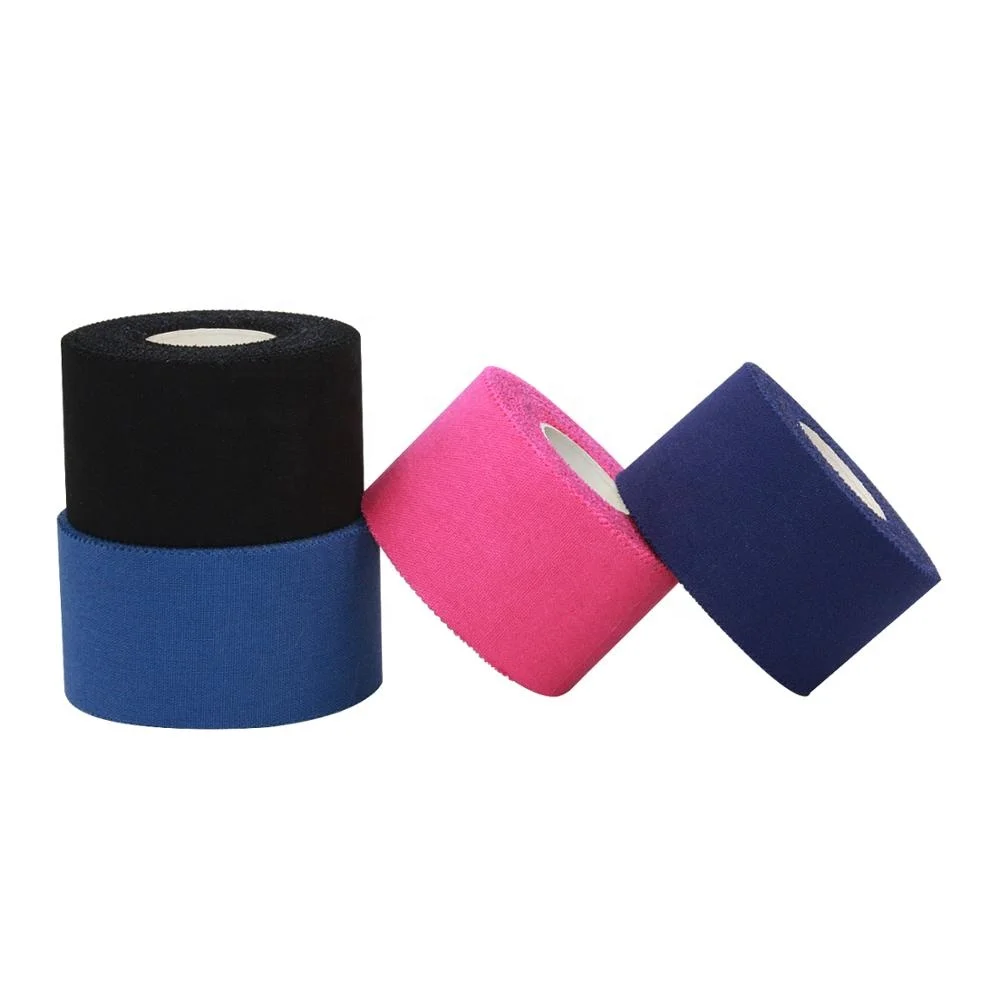 Custom Cotton Rayon Sports Medical Adhesive Rigid Strapping Zinc Oxide Athletic Tape