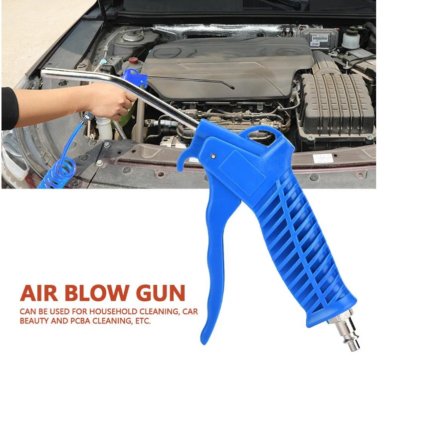 
Sets of European Style Pneumatic Heavy Duty Air Duster Gun Kit Air Blow Gun Kit For Blowing Dust With 6*4 /5*8 PU Air Hose 