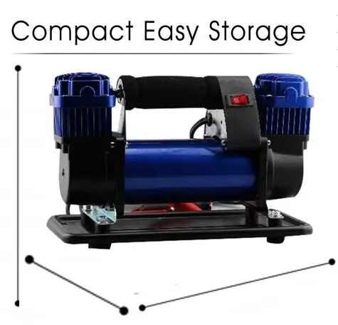 Low price of 12V metal car air compressor heavy duty air compressor;portable compressor