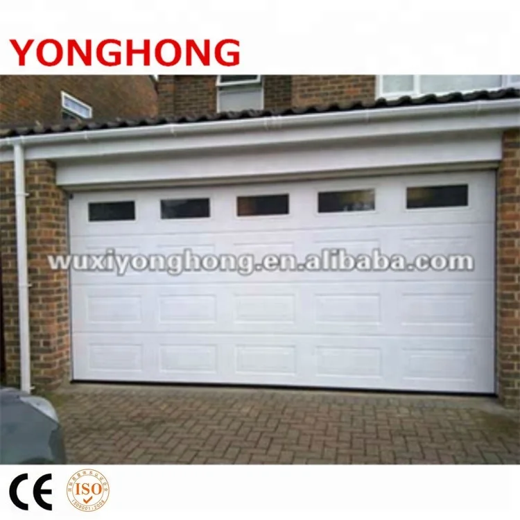Electric sectional garage doors