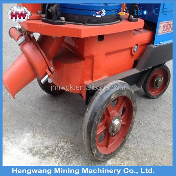 PZ-5 dry Diesel cement wet mix shotcrete spray pump machine