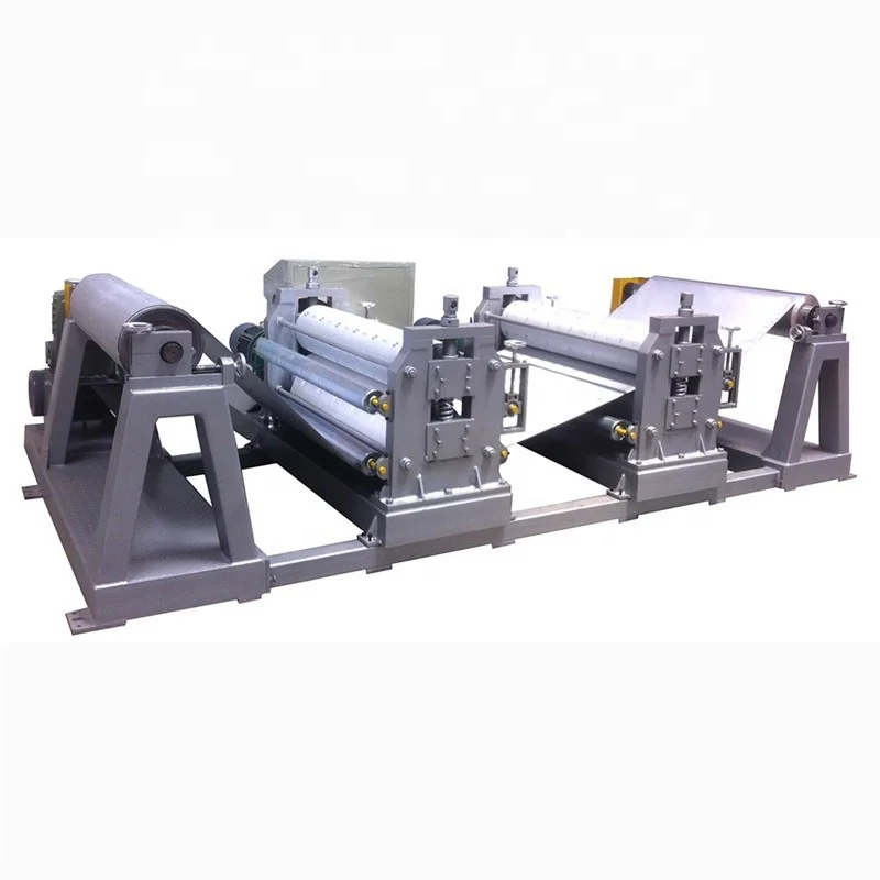 Stucco aluminum foil embossing machinery for Phenolic foam board