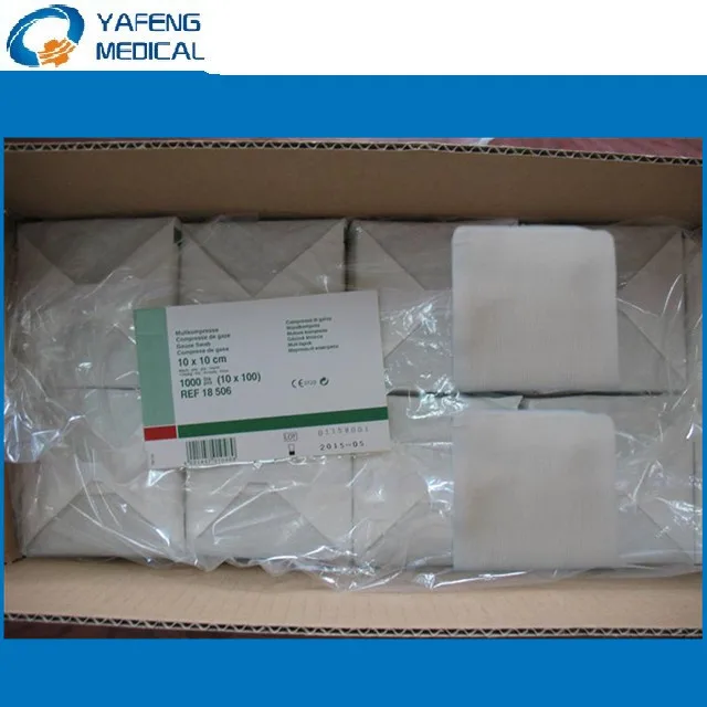 
Gauze Dressing non-sterile gauze 10x10 cm 16 ply 100pcs/pack 
