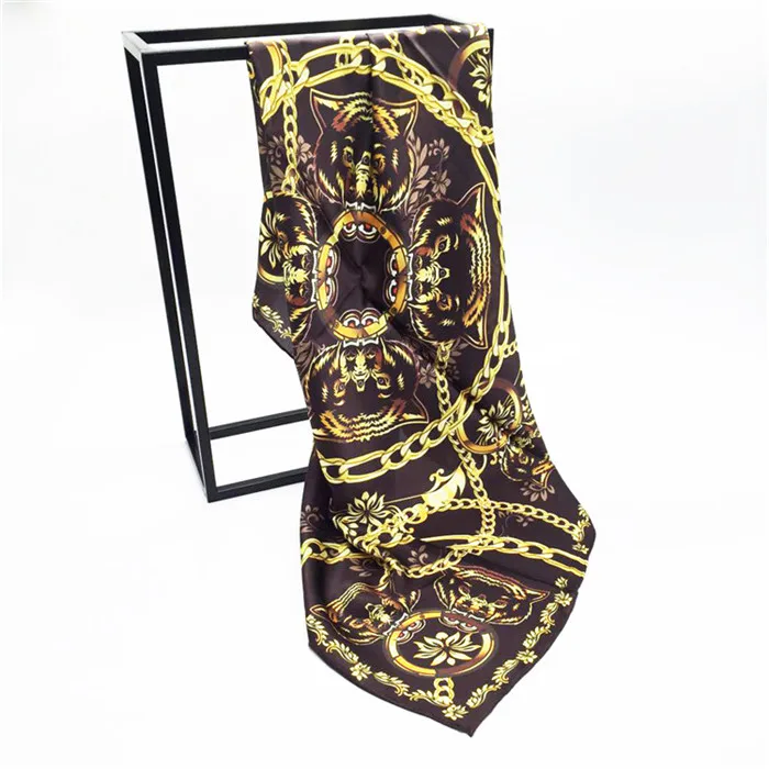 
Wholesale high quality cheap price small MOQ custom digital printing silk cashmere scarf 