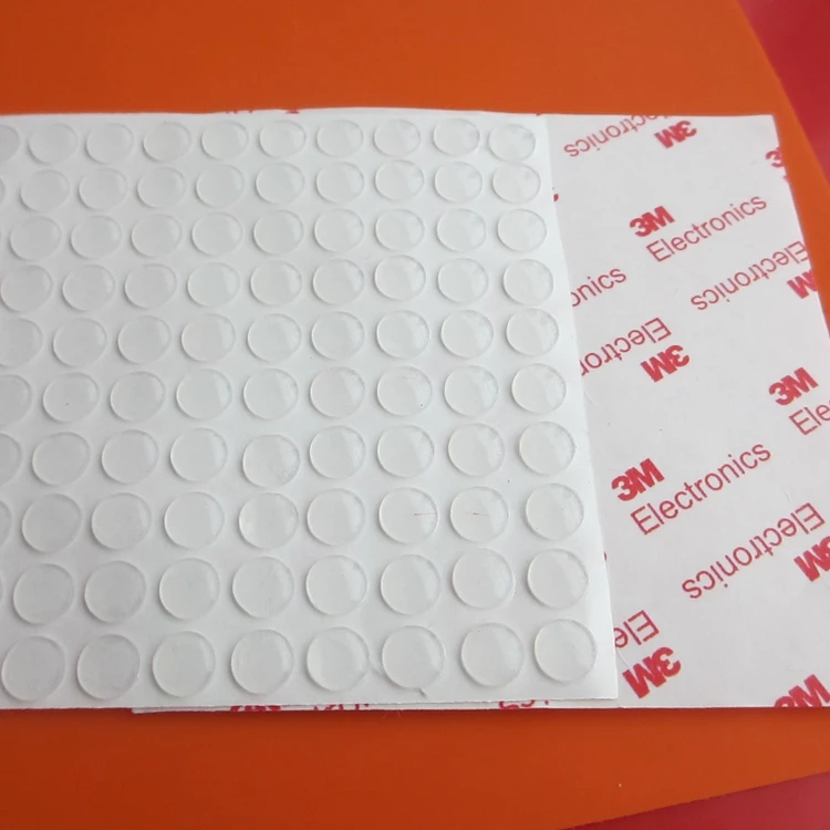 Self-Adhesive Rubber Feet Clear Adhesive Dots Anti Slip Rubber Mat