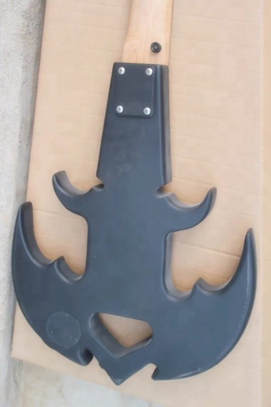 Weifang Rebon 4 string nice shape headless electric bass guitar