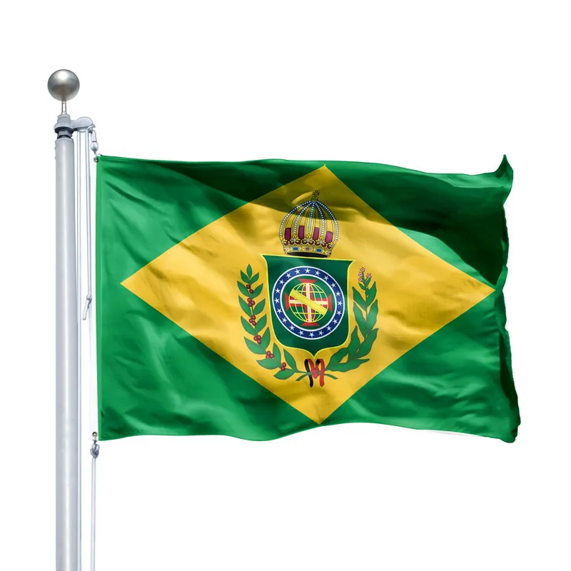 World Cup Cheering 3x5 ft Polyester Brazil National Football Team Flag