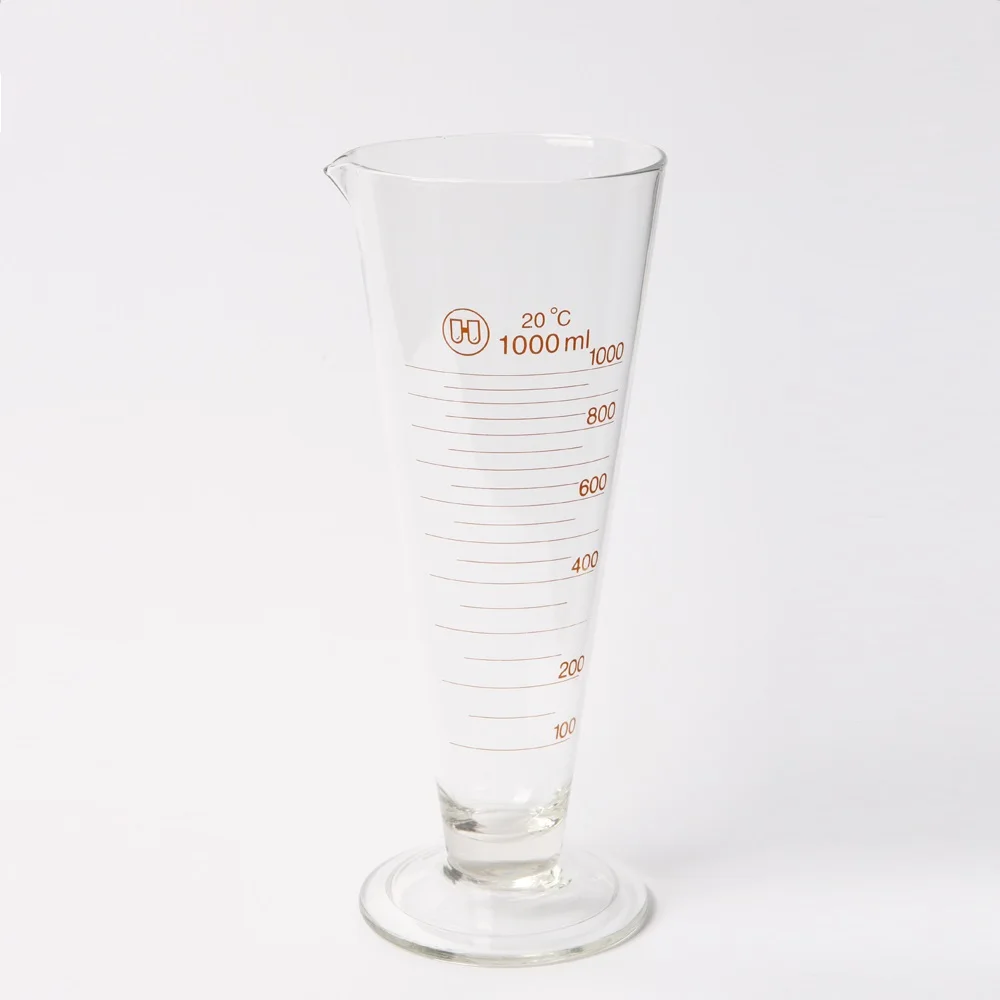 
HUAOU 250ml Glass Graduated Measuring Cylinder/Cup,5-1000ML 