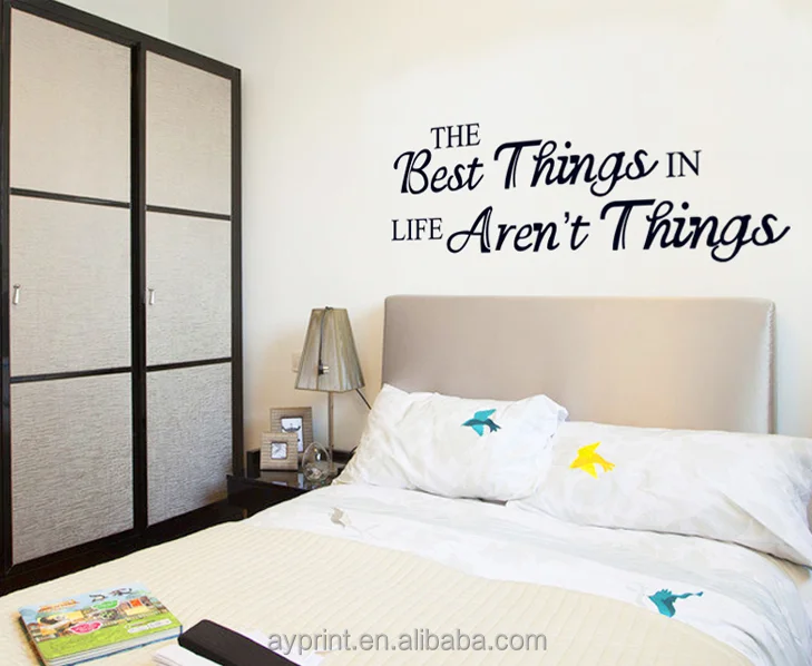 DF5403 The words wall decoration DIY home decorative wall stickers/wall decal