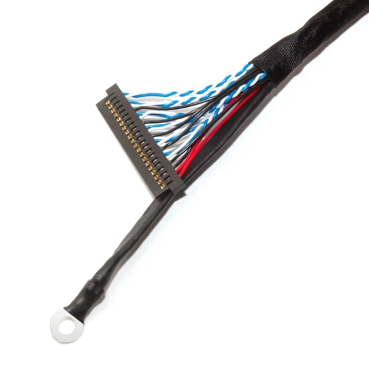 20347340e12 40pins Led Tv 40 Pin Ffc Ipex Lcd Cable Conector Sanyo Lvds To Ttl Converter Board