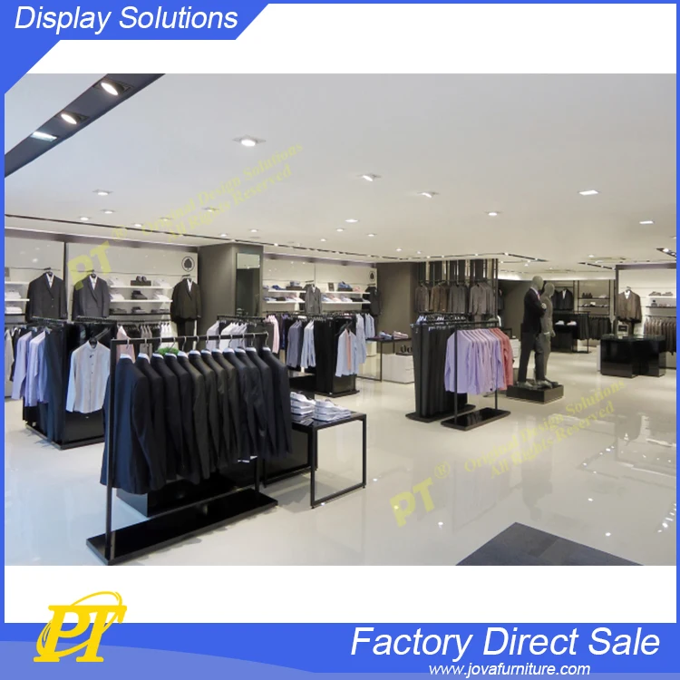 Modern simple hardware shop counter design for garment store