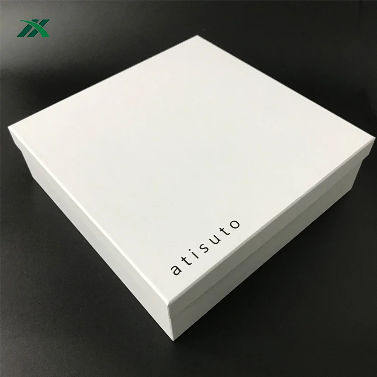 
Custom Size Logo Printing Cutlery Art Paper Box Packaging for Gift Box with Lid 