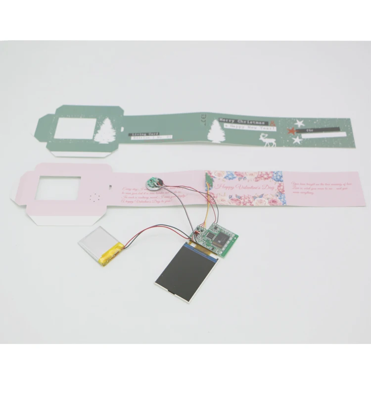 Wholesale chinese homemade cheap lcd screen module video greeting card module