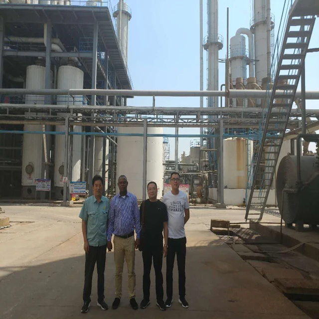 CE approved sugarcane molasses alcohol distiller, alcohol distillation production line plant