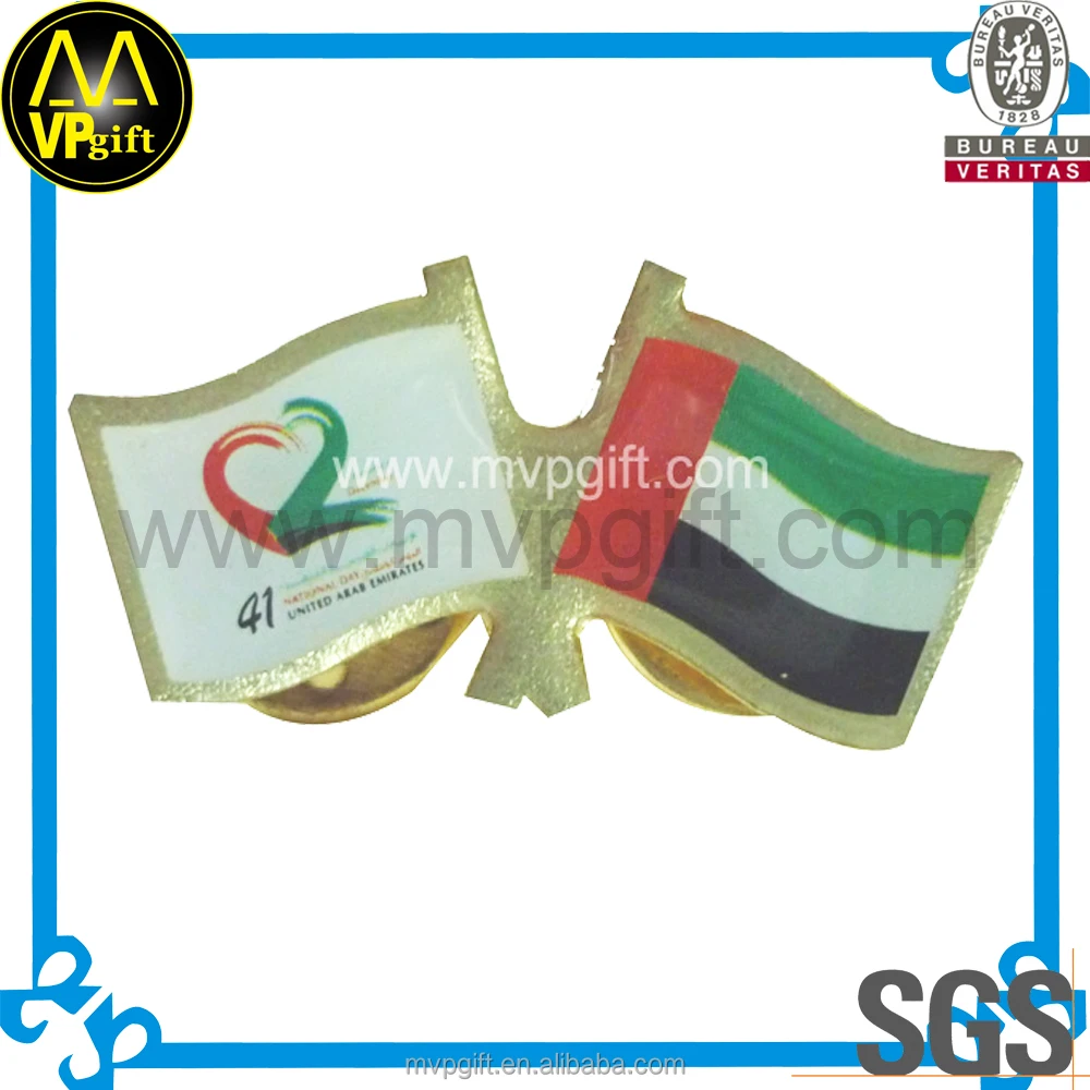 Новый металлический магнитный значок с принтом из