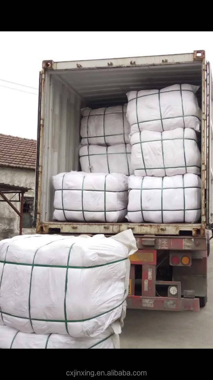 Nylon staple fiber tops 3D*88-98mmsemi-dull raw white virgin for wool spinning