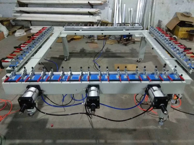 High Tension Cheap Screen Mesh Stretching Machine