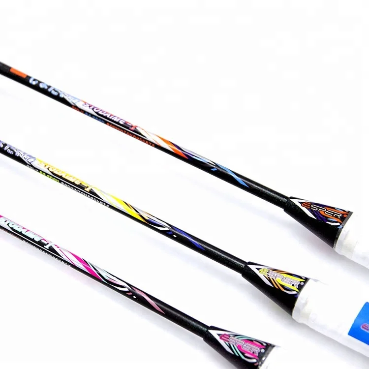 Wholesale 9U 58g 30LBS Carbon Fiber Badminton Rackets China Manufacturer Konmat Sports Esper Graphite Fiber Shaft Direct Factory