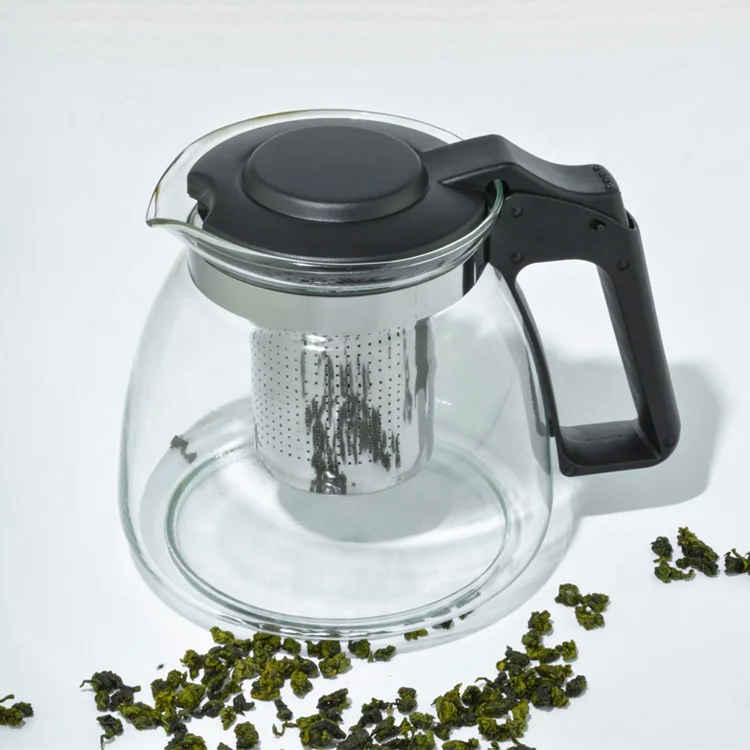 Promotion Cheap Moroccan Small Glass Teapot With Strainer Inside